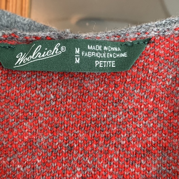 Woolrich Hoodie Jacket Medium Petite - Picture 3 of 4